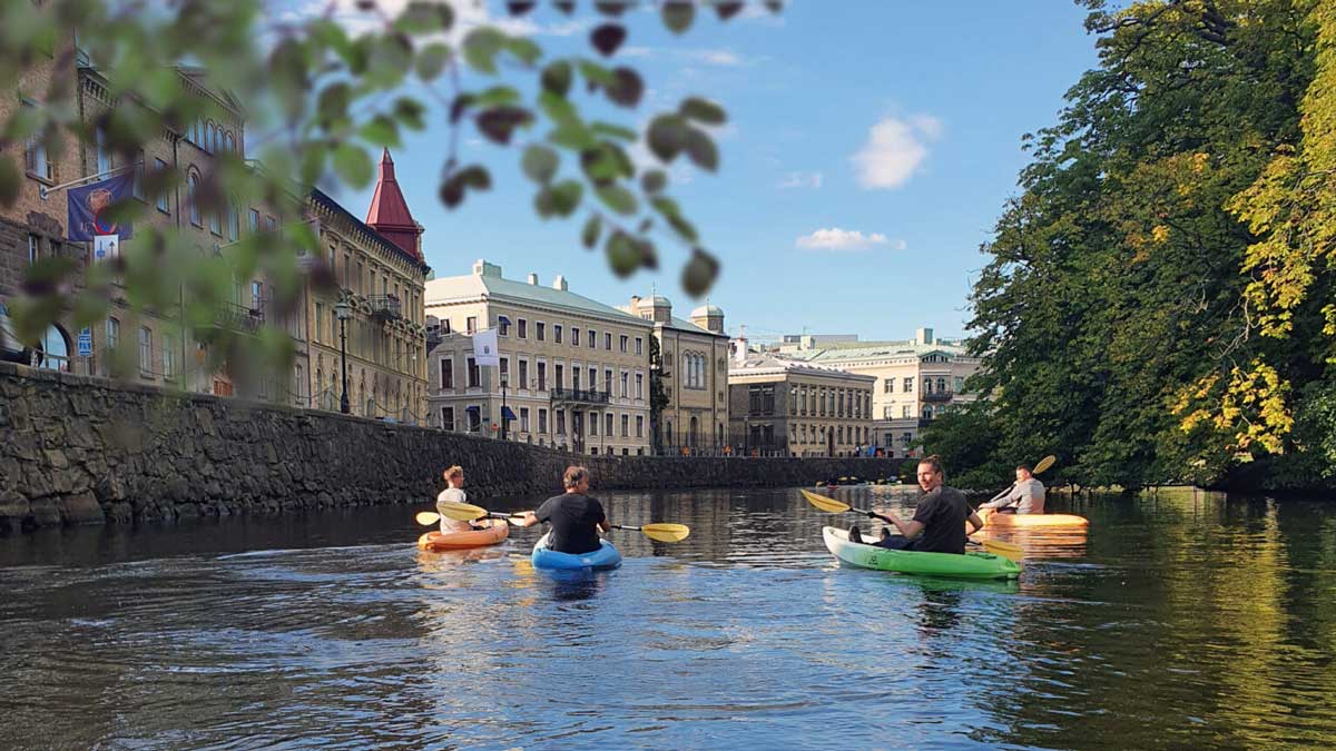 Kajakbryggan i Göteborg